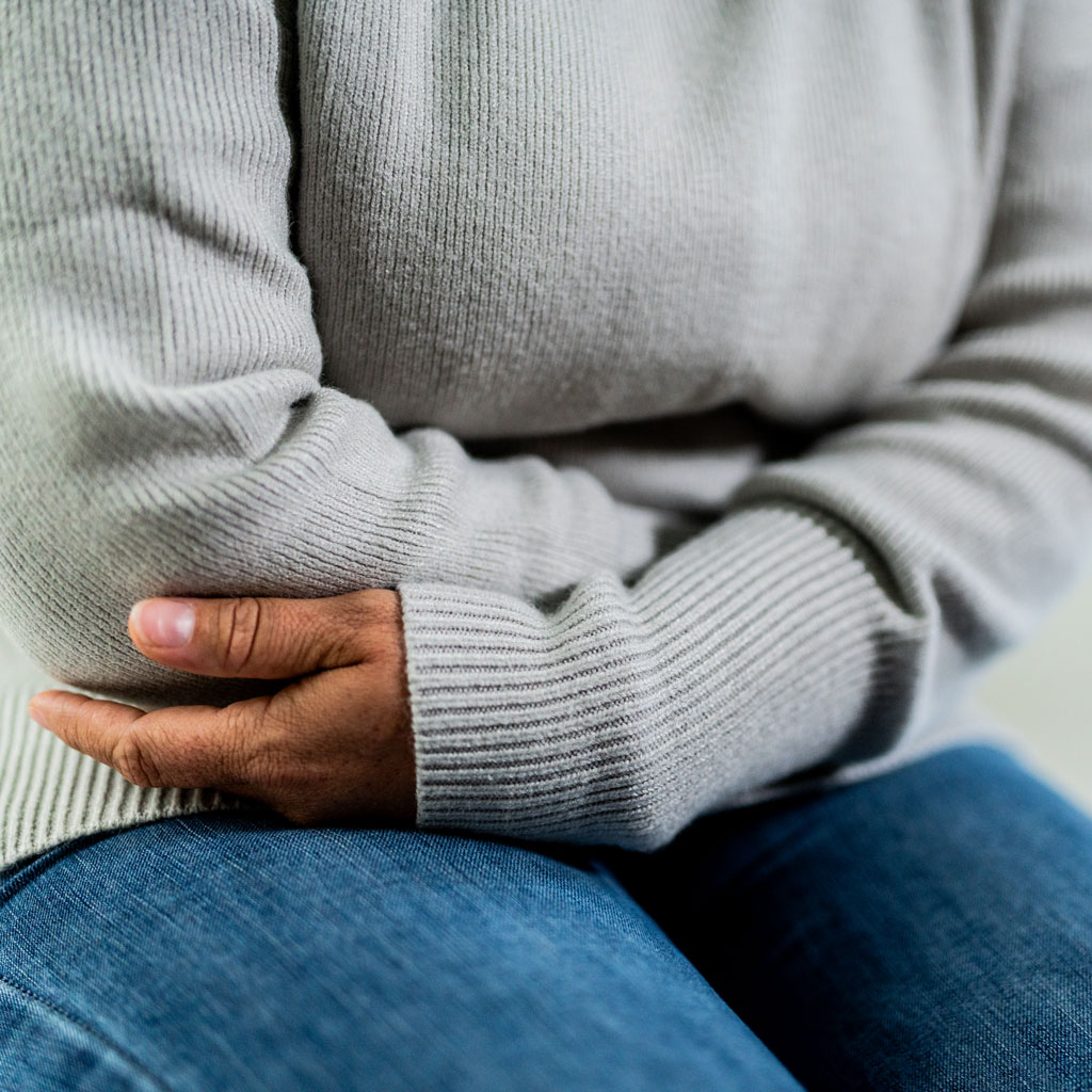 Woman Experiencing Pelvic Venous Disease